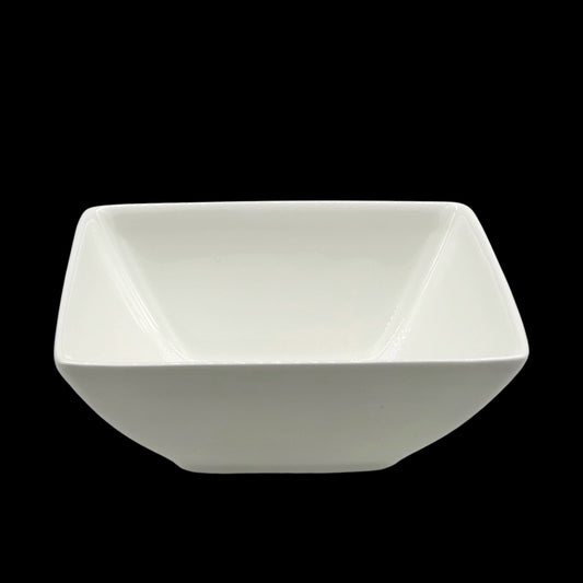 bulk 24 White Bone China Square Bowl 16cm