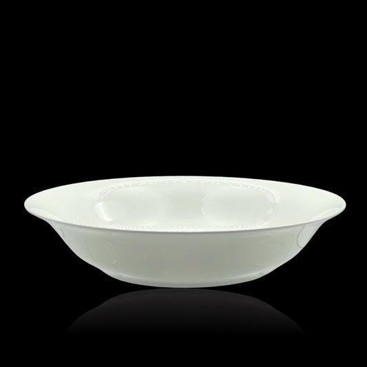 bulk 18 White Bone China Round Bowl 26cm