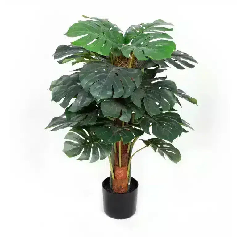 Premium Artificial Monstera Deliciosa Tree 100cm - Image 2