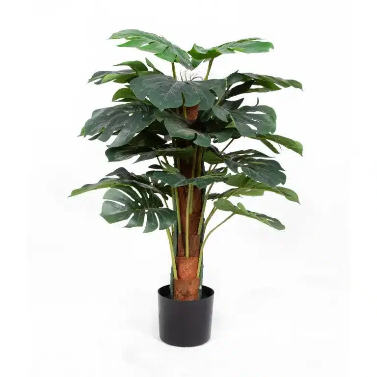 Premium Artificial Monstera Deliciosa Tree 100cm - Image 3