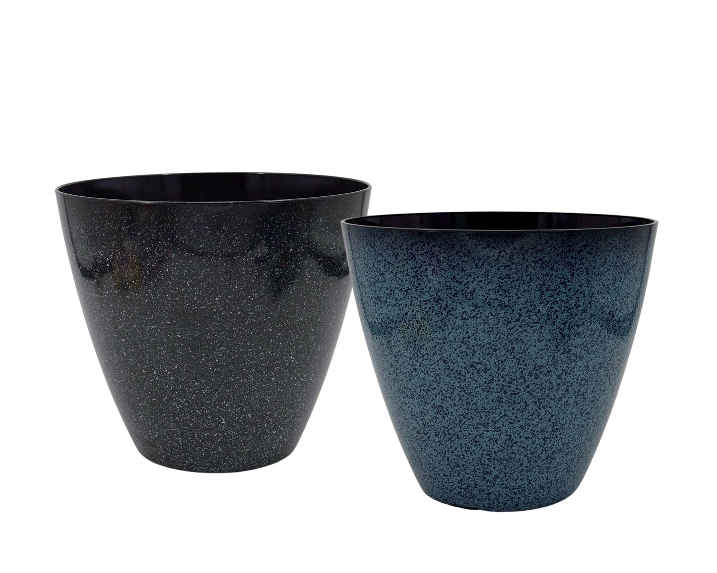 bulk 12 Capsule Planter w/ Saucer Assorted 34cm