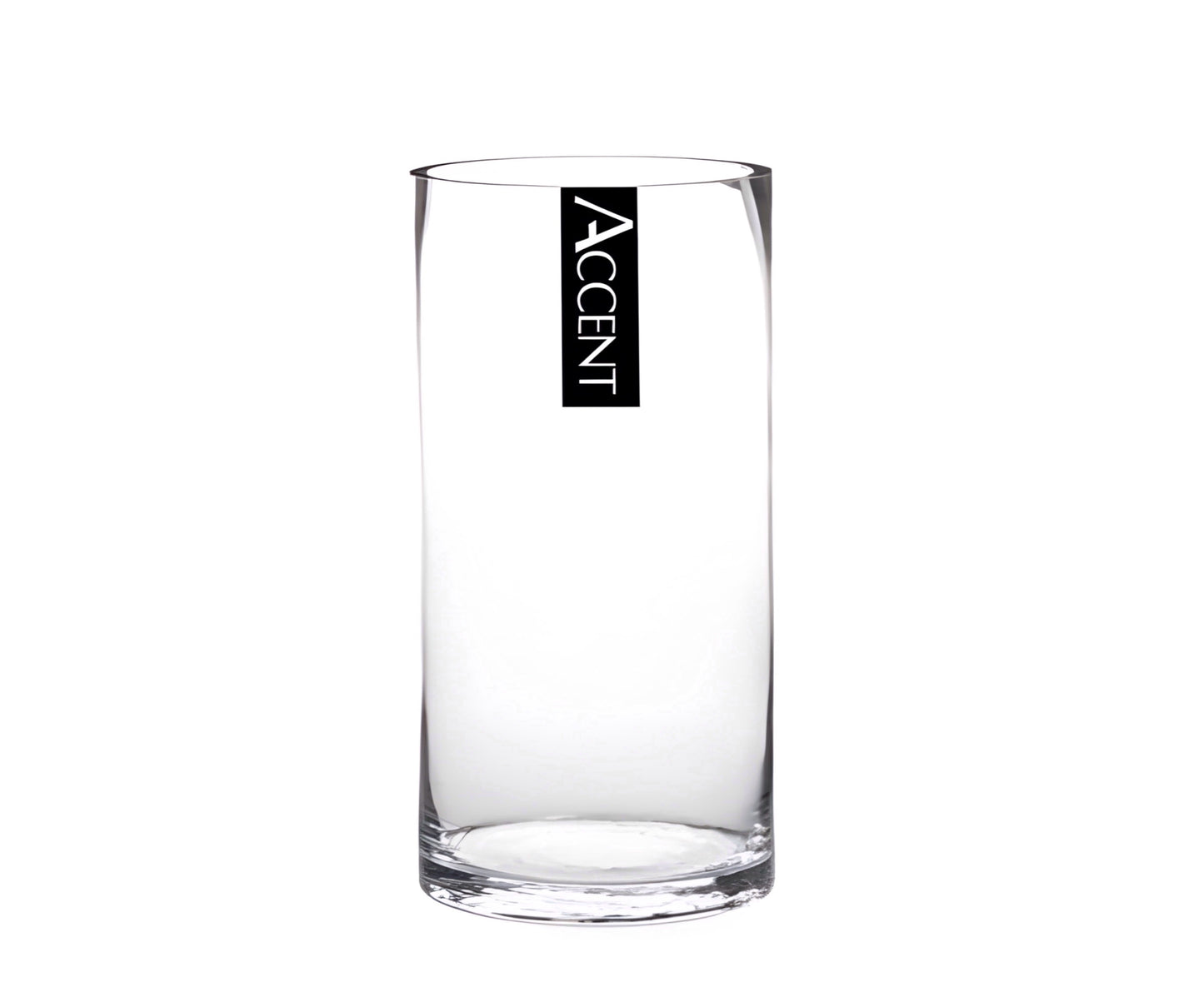 bulk 12 Glass Cylinder Vase 15cm