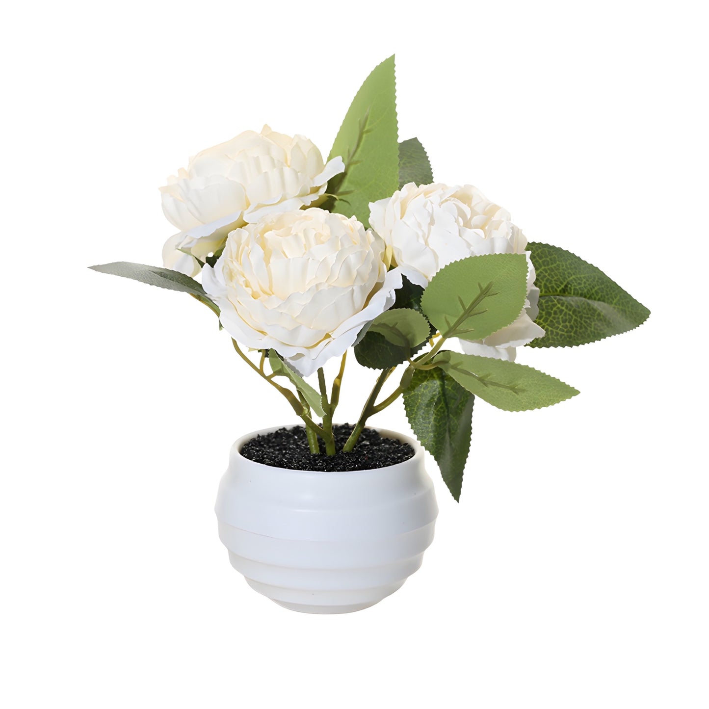 Artificial Peony in Pot 17cm