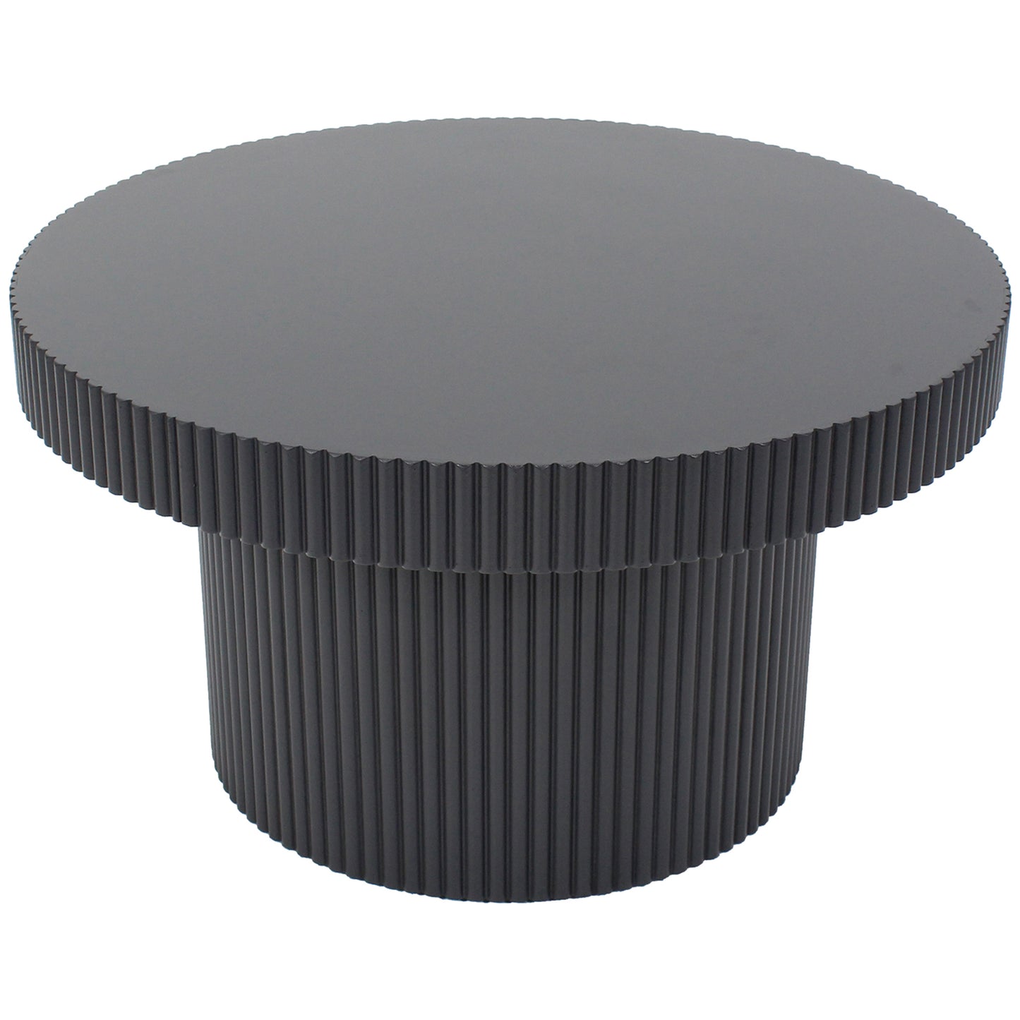 Eclipse Fluted Coffee Table 70x40cm - Image 2