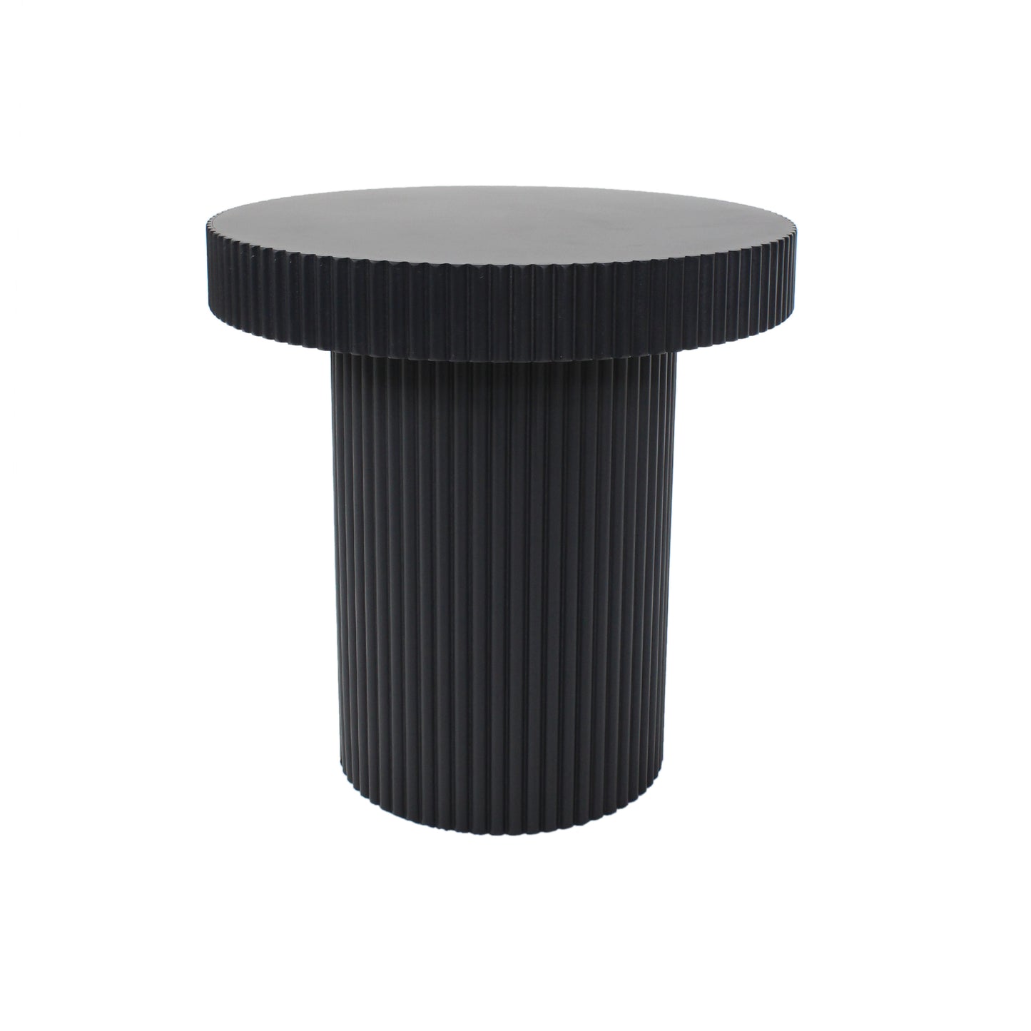 Eclipse Fluted Side Table 50x51cm - Image 2