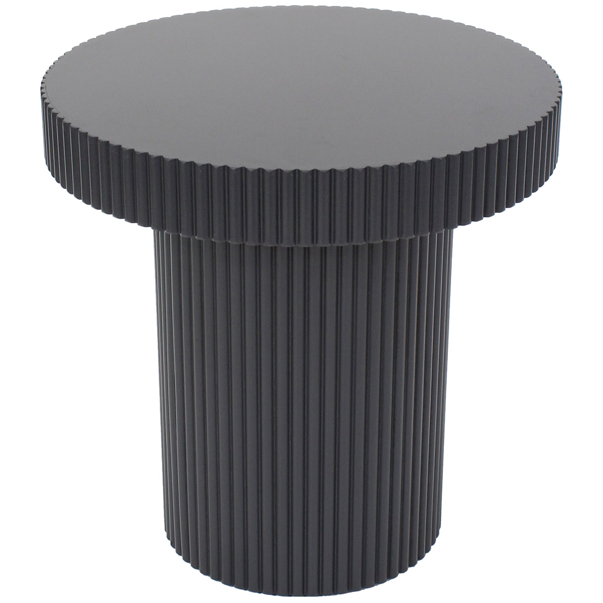 Eclipse Fluted Side Table 50x51cm