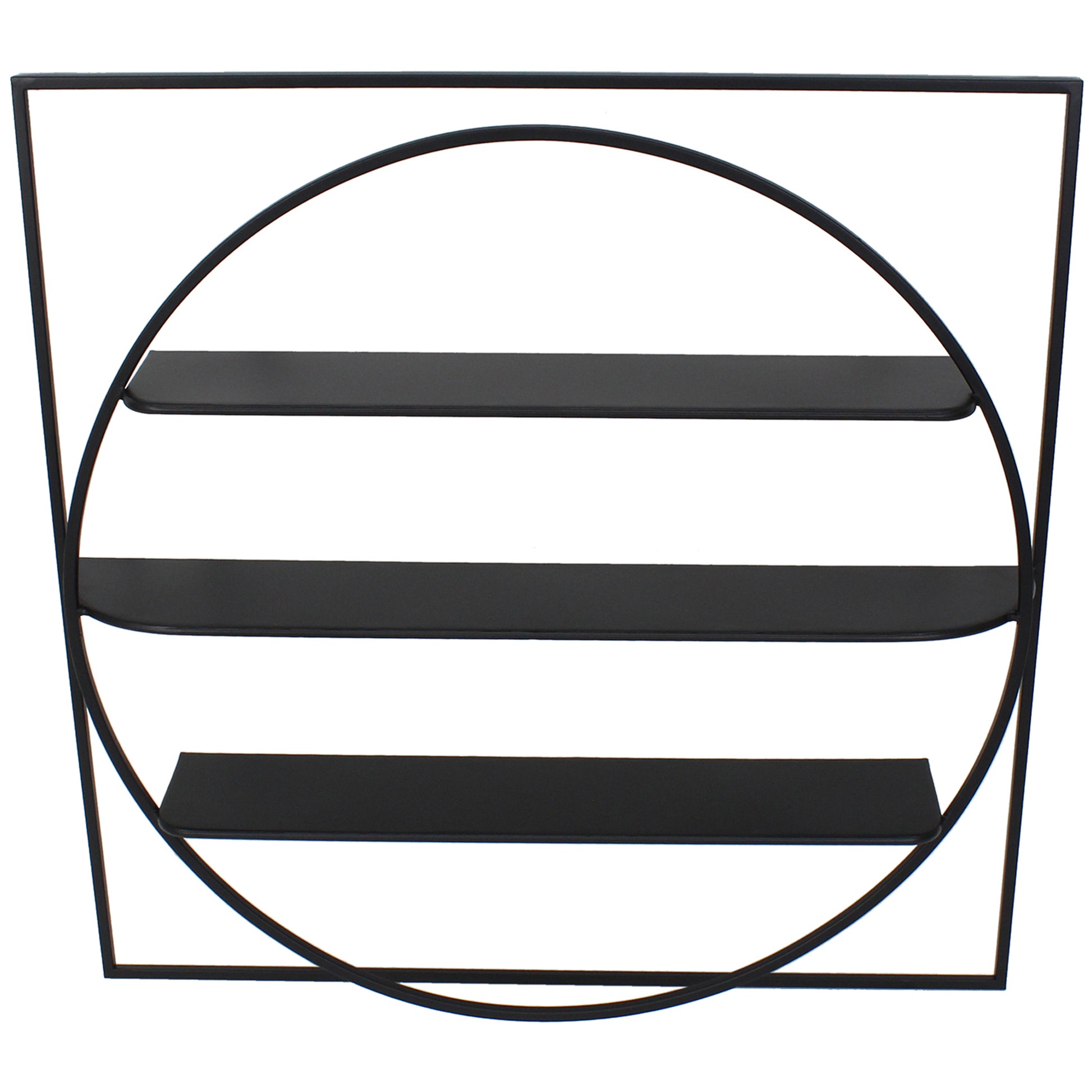 Eclipse Floating 3-Shelf Wall Hanging 80cm - Image 3