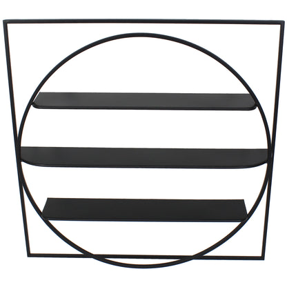 Eclipse Floating 3-Shelf Wall Hanging 80cm - Image 3