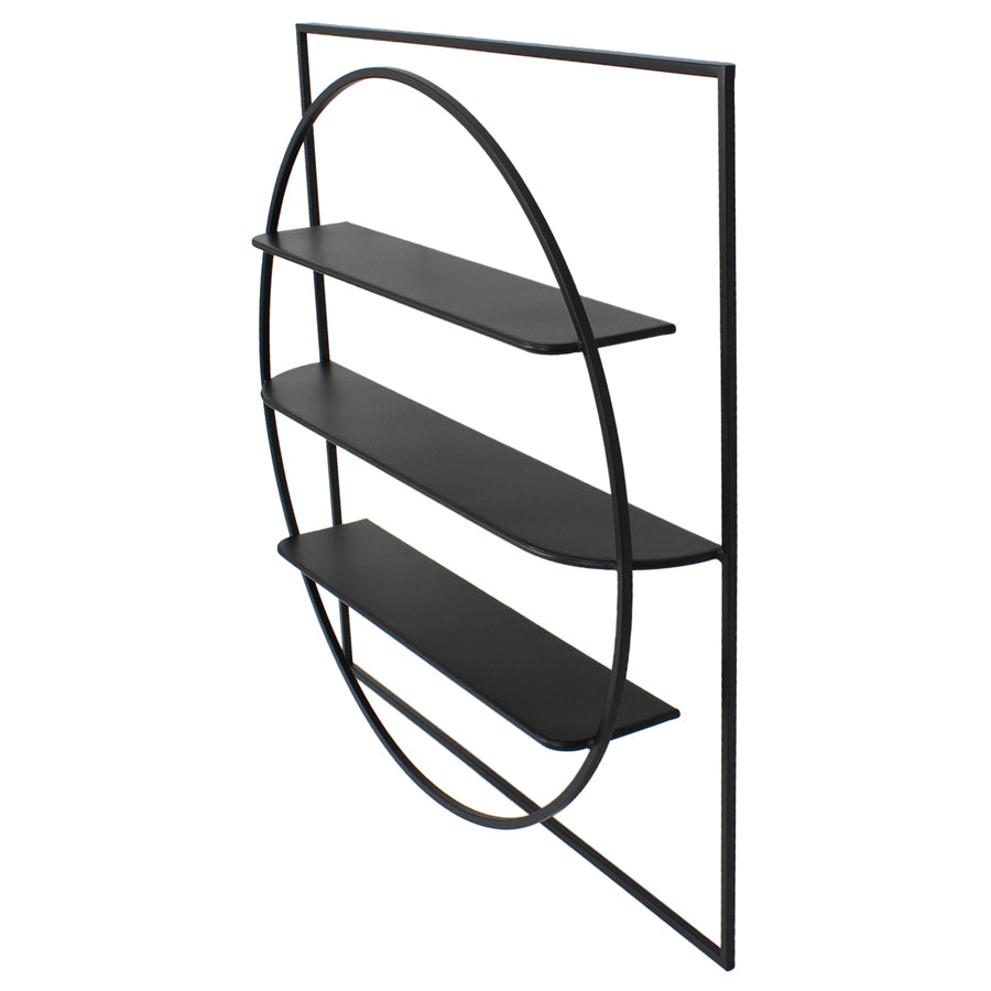 Eclipse Floating 3-Shelf Wall Hanging 80cm - Image 4