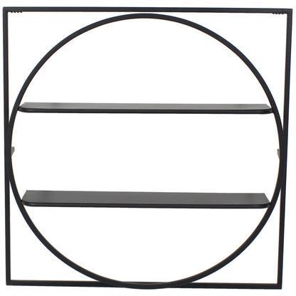 Eclipse Floating 2-Shelf Wall Hanging 60cm - Image 2