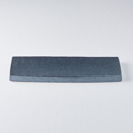Plate Rectangular 33 x 9cm Craft Black Glaze - Image 5