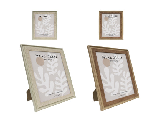 Set 2 Photo Frame Elise '8x10in' 25cm