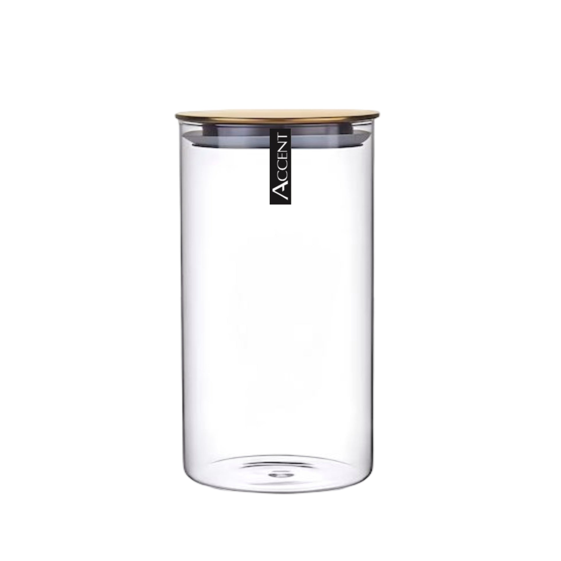 bulk 12 Glass Jar w/ Gold Metal Lid 20cm