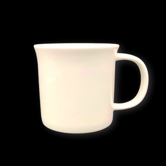 bulk 24 White Bone China Windsor Mug 365ml 9cm