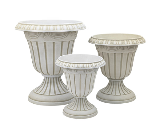 bulk 12 Fluted Urn Pot 29cm