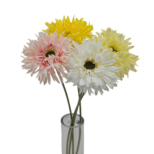 bulk 36 Artificial Daisy Single Stem 43cm