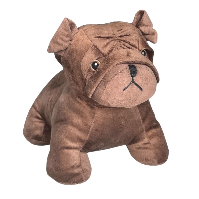 Chocolate Brown French Bulldog Door Stopper 23cm - Image 3