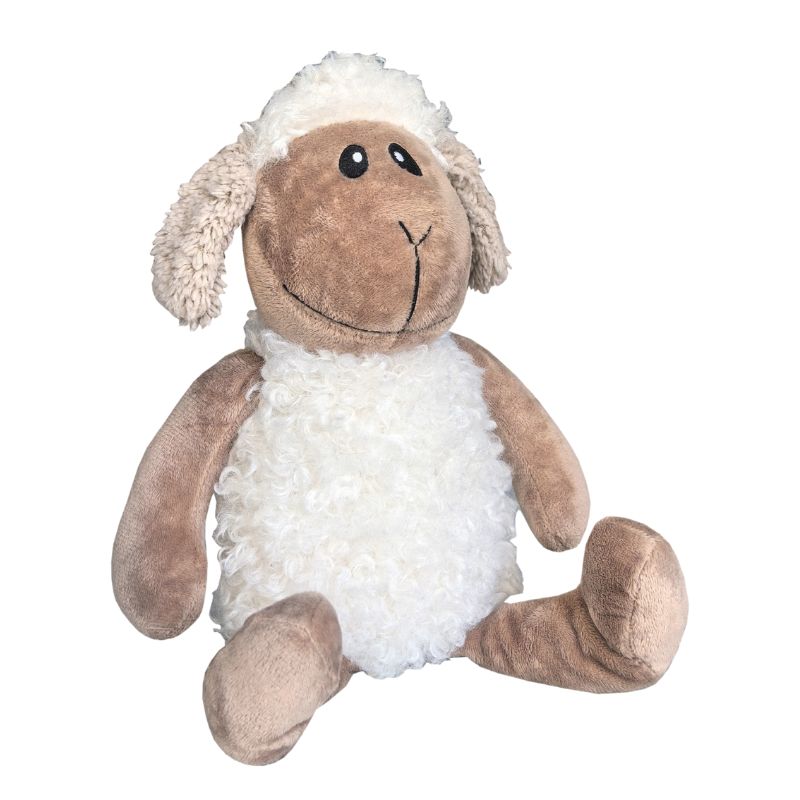 Fluffy Sheep Door Stopper 25cm - Image 3