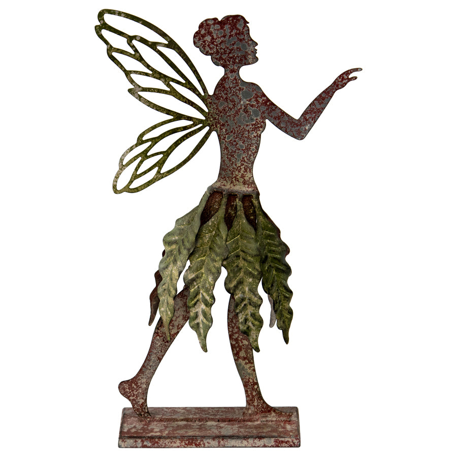 Aged-Finish Fairy on Base 23x39cm - Image 2