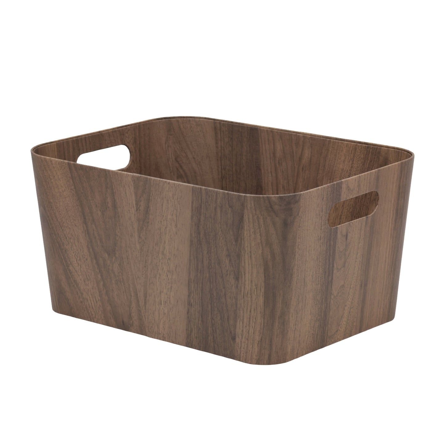 bulk 6 Wood Grain Storage Box 20cm