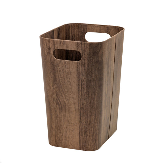 bulk 6 Wood Grain Rectangle Storage Bin 30cm