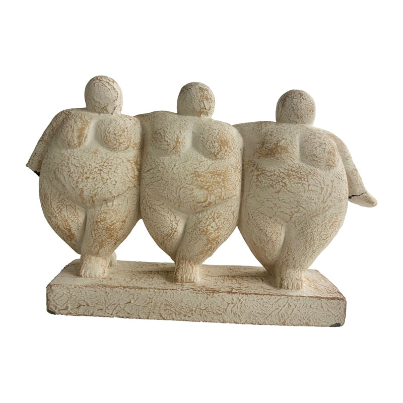 Three Lady Decorative Statue 29cm - Image 3