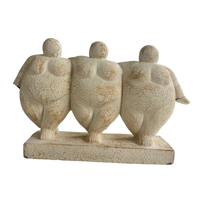 Three Lady Decorative Statue 29cm - Image 3