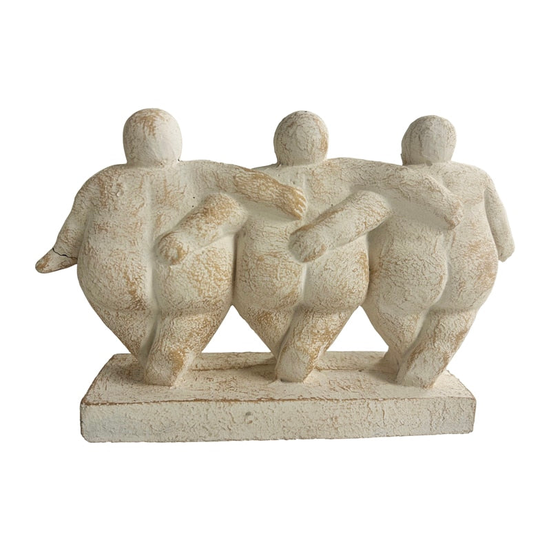 Three Lady Decorative Statue 29cm - Image 4