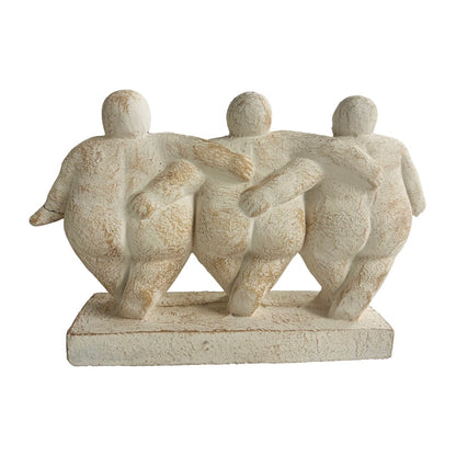 Three Lady Decorative Statue 29cm - Image 4
