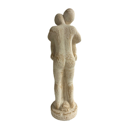Hugging Couple Decorative Statue 28cm - Image 2