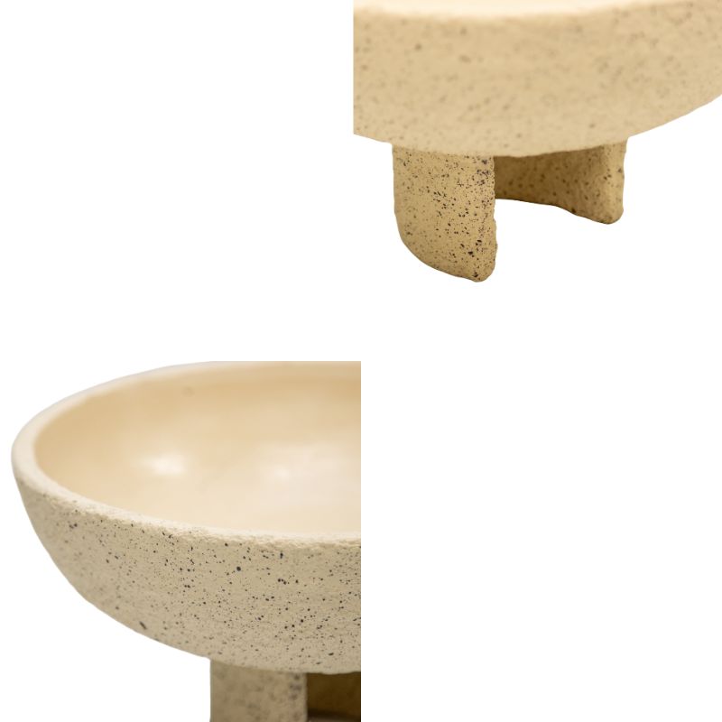Contemporary Curve Base Textured Bowl 25cm - Image 3