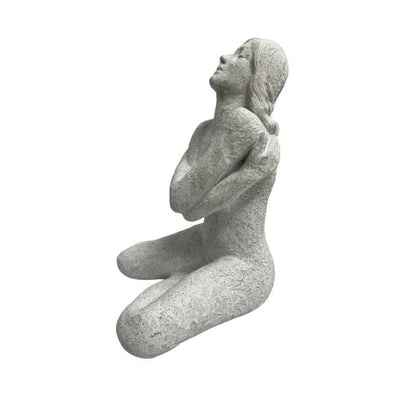 Lady Statue w Folded Arms 22cm - Image 2