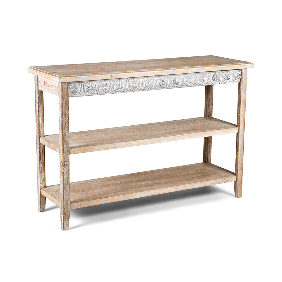 Chateau Console w Shelves 120x80cm