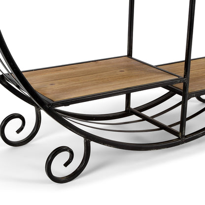 Round Elementals Floating Floor Shelf 90cm - Image 3