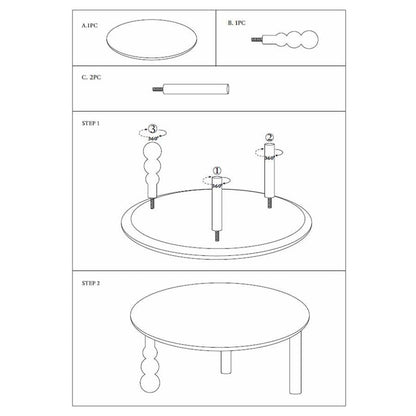 Avoca Coffee Table 80x40cm - Image 5