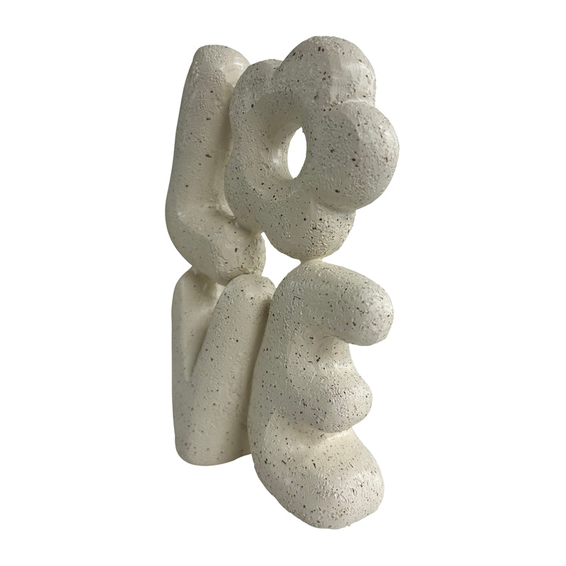 Love w Flower Decorative Ornament 21cm - Image 2