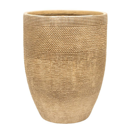 Subtle Textured Contemporary Planter 49cm - Image 3