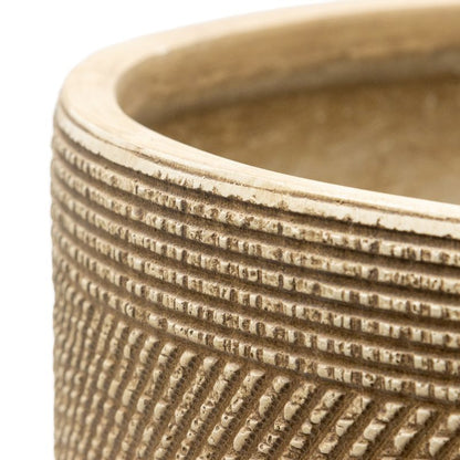 Subtle Textured Contemporary Planter 49cm - Image 4