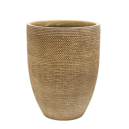Subtle Textured Contemporary Planter 43cm - Image 2