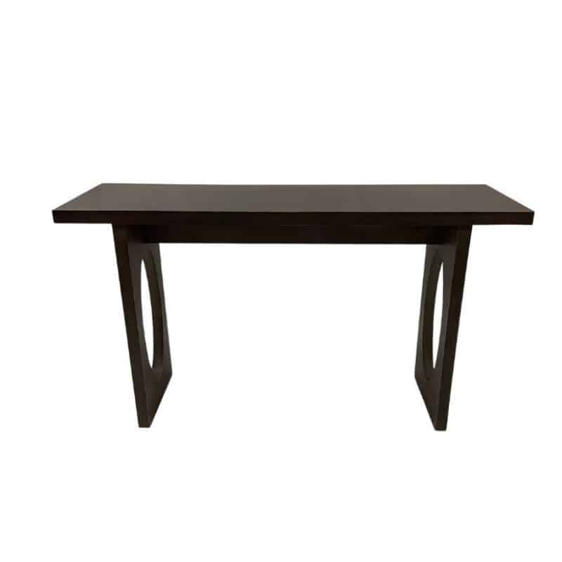 Console Table W Oval Cut-Out Legs 140cm