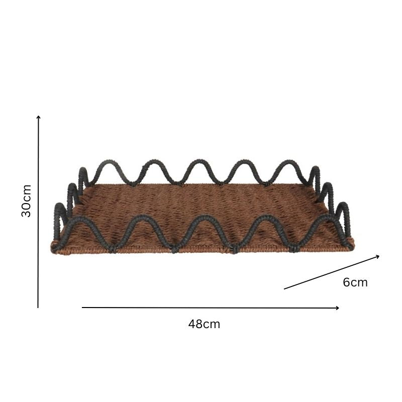 Designer Contemporary Tray 48cm - Image 4