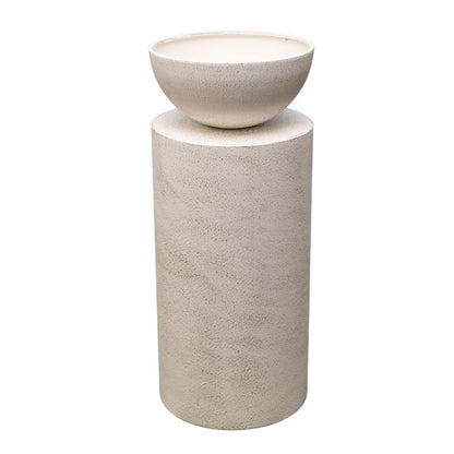 Feature Round Pillar w Planter 70cm - Image 3