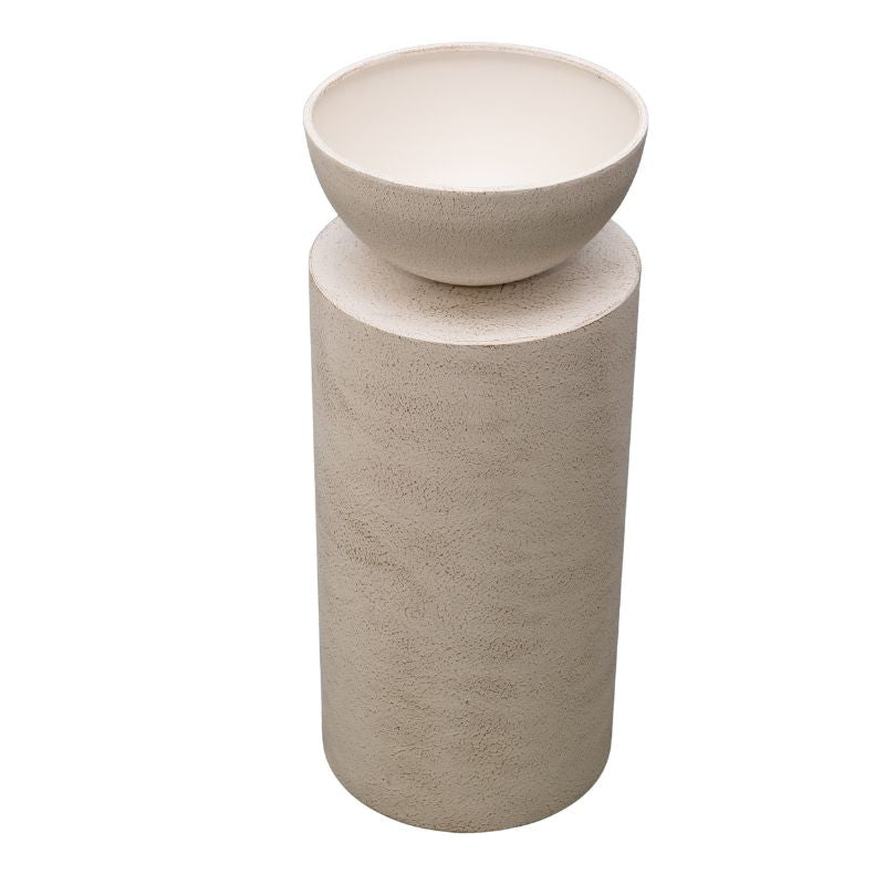 Feature Round Pillar w Planter 70cm - Image 4