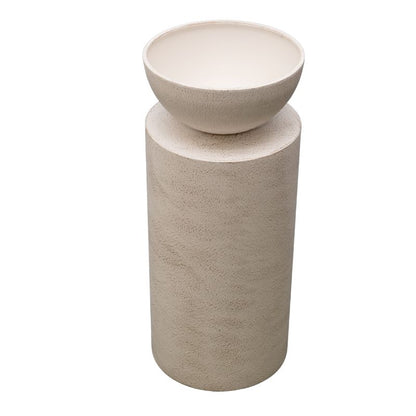 Feature Round Pillar w Planter 70cm - Image 4