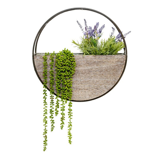 Timber Elemental Wall Planter 50cm