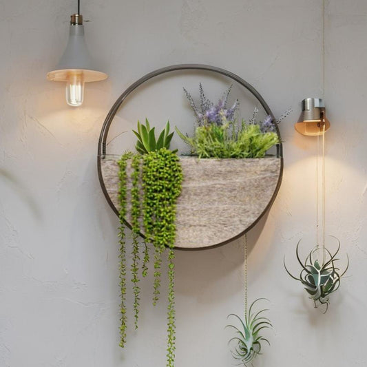 Timber Elemental Wall Planter 40cm - Image 2