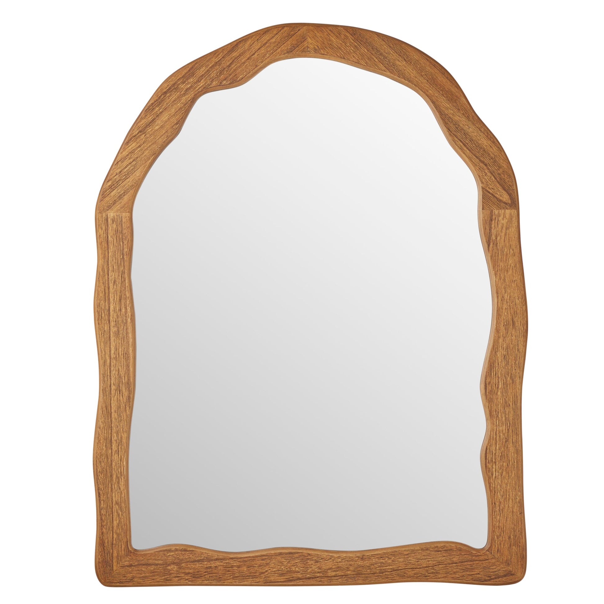 Large Arched Wall Mirror 87cm