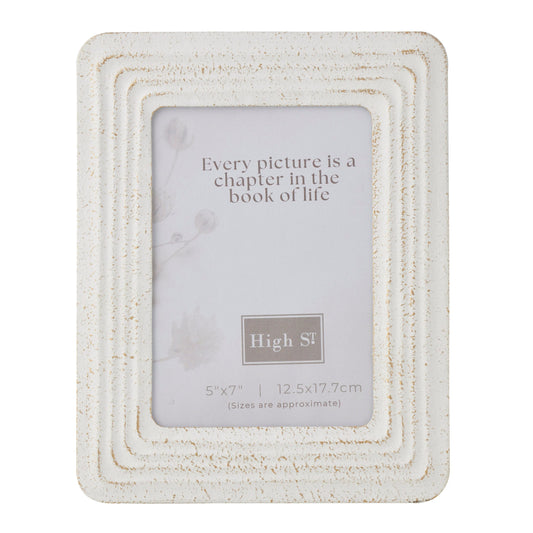 Willow Distressed 5x7" Photoframe 24cm