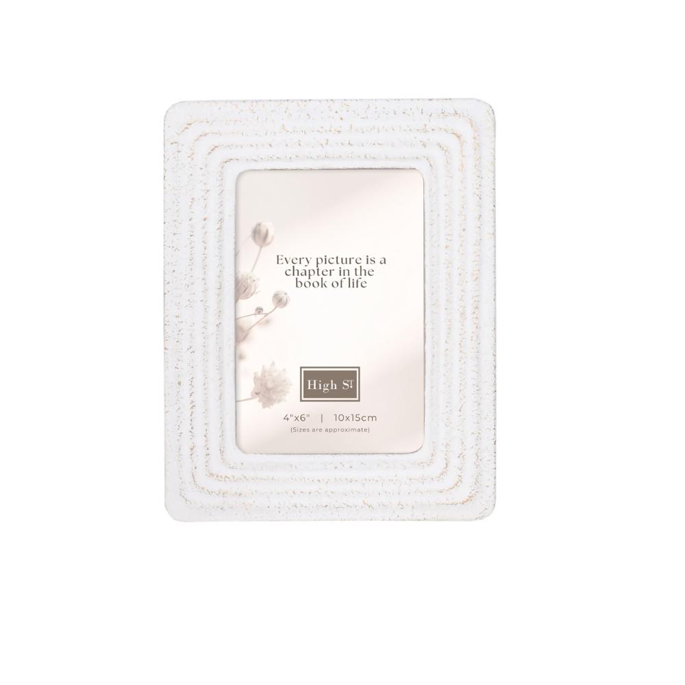Willow Distressed 4x6" Photoframe 15cm