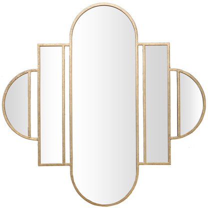 Aura Art Deco Wall Mirror 80cm